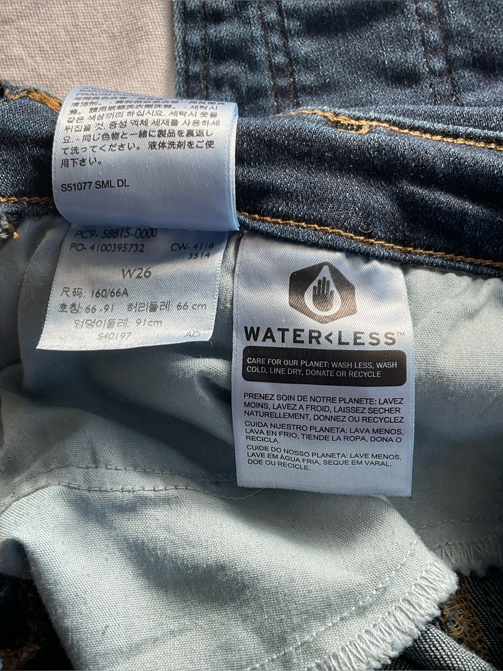 Levi’s Overalls W26 “Over And Out” Dark Wash - Picture 5 of 6